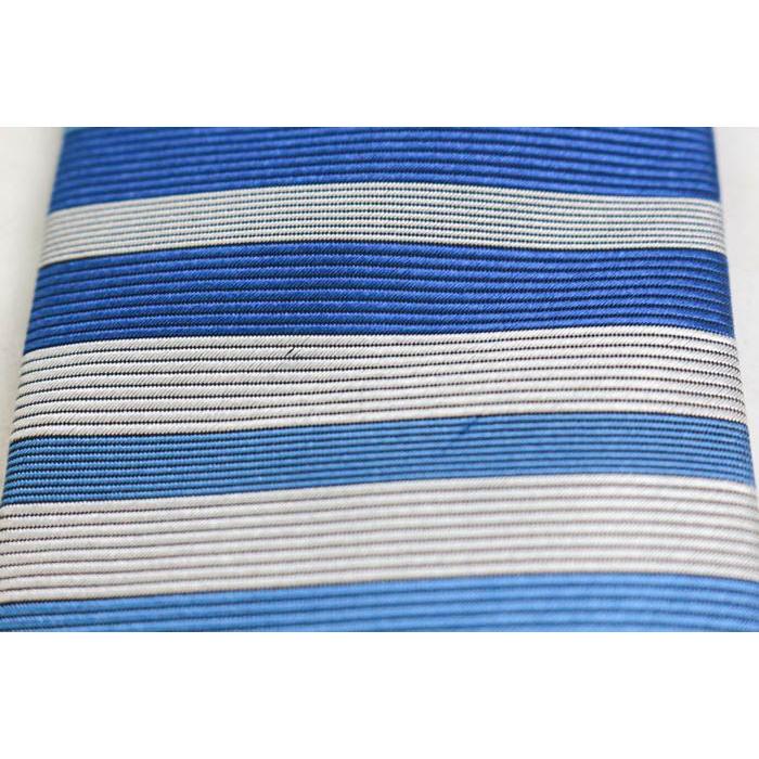 未使用　サルバトーレフェラガモ　ネクタイ　紺　ストライプ サルヴァトーレフェラガモ ブランド ネクタイ ストライプ ボーダー