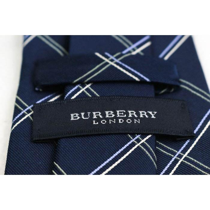 BURBERRY（バーバリー） ブランド ネクタイ シルク 格子柄 高級 PO
