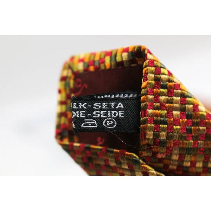 サルヴァトーレフェラガモ ブランド ネクタイ チェック柄 格子柄