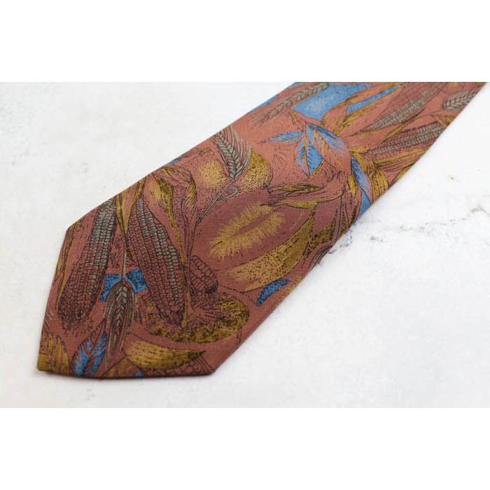 HANAE MORI ハナエモリ ブランド ネクタイ シルク ボタニカル柄