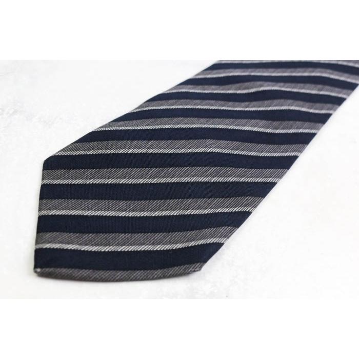 ꧁新品未使用꧂ ジョルジオアルマーニ ネクタイ ナロータイ チェック ネイビー ジョルジオ アルマーニGIORGIO ARMANI シルクチェックネクタイ 青 (K