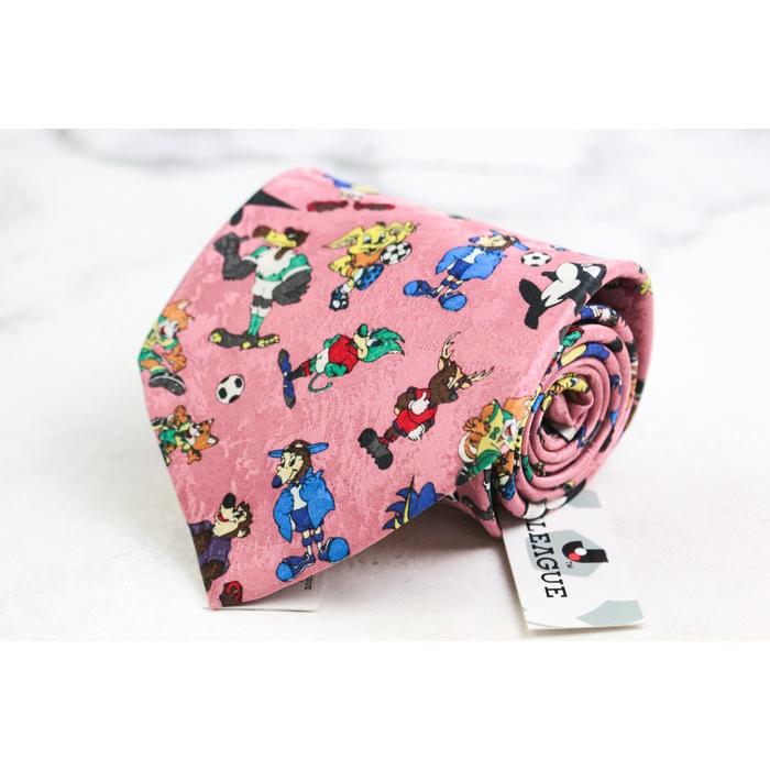 Jリーグ ブランド ネクタイ サッカー グッズ キャラ シルク 日本製 未