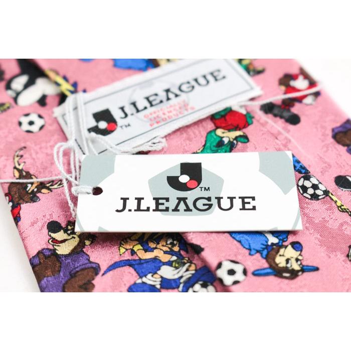 Jリーグ ブランド ネクタイ サッカー グッズ キャラ シルク 日本製 未