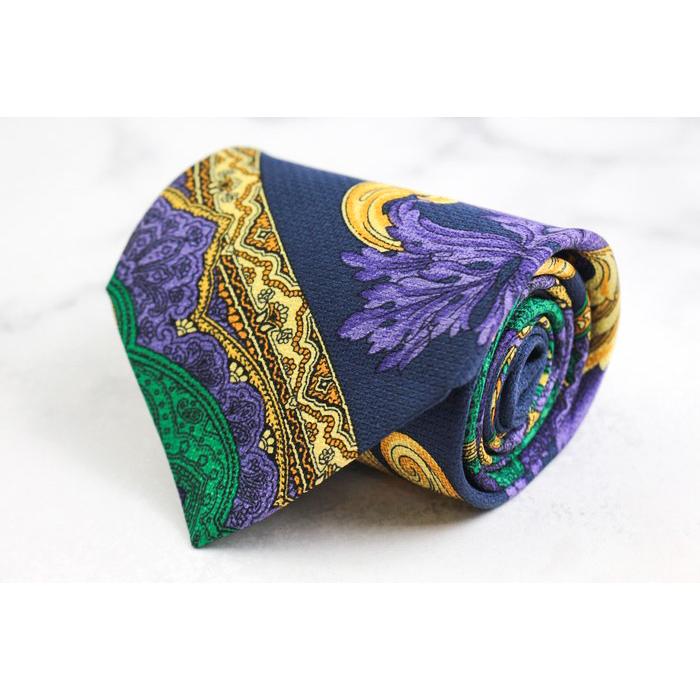 GIANNI VERSACE ジャンニ・ヴェルサーチ ブランド ネクタイ ペイズリー