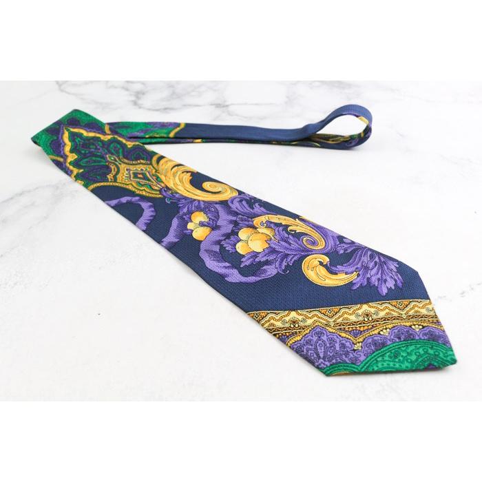 GIANNI VERSACE ジャンニ・ヴェルサーチ ブランド ネクタイ ペイズリー