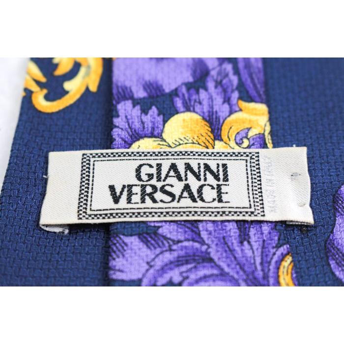 GIANNI VERSACE ジャンニ・ヴェルサーチ ブランド ネクタイ ペイズリー
