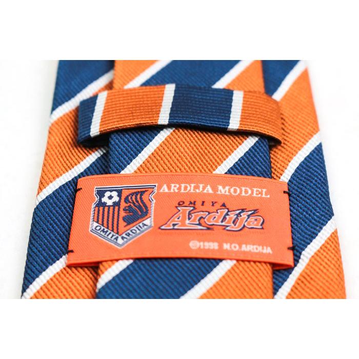 大宮アルディージャ ブランド ネクタイ サッカーチーム ストライプ柄