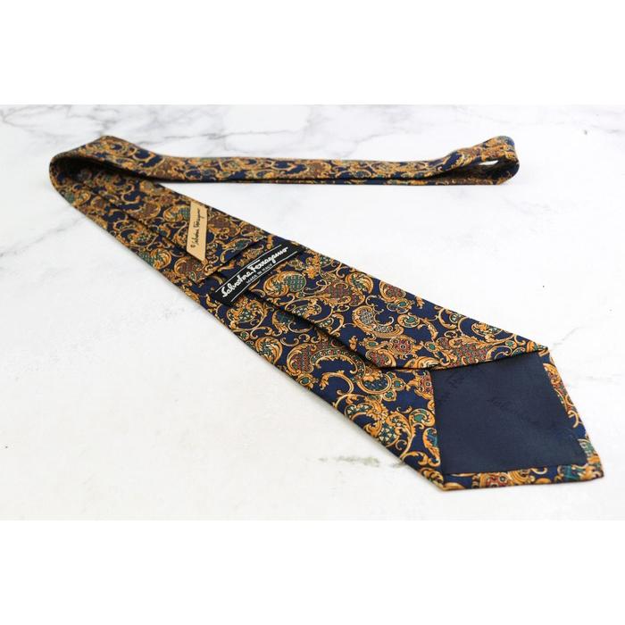 Salvatore Ferragamo ネクタイ6本セット 新品未使用イタリア製 サルヴァトーレフェラガモ ブランド ネクタイ ペイズリー シルク