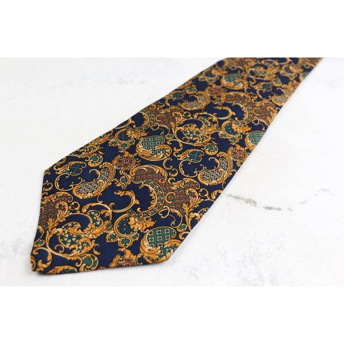 サルヴァトーレフェラガモ ブランド ネクタイ ペイズリー シルク