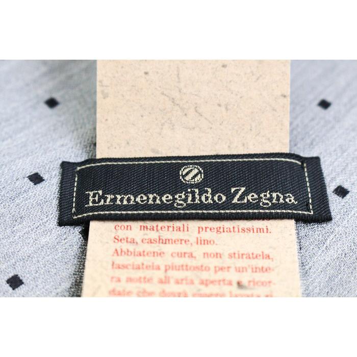 エルメネジルドゼニア ブランド ネクタイ シルク 小紋柄 ワイド 未使用