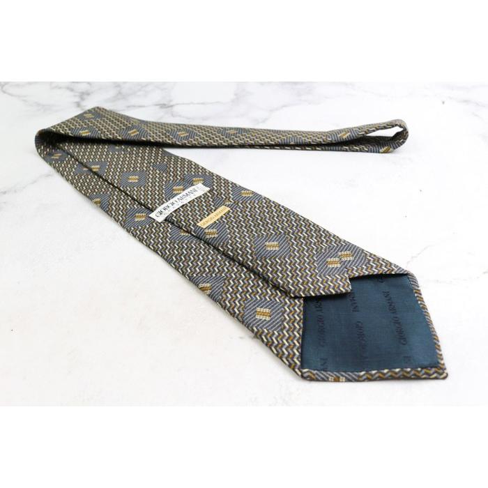 ジョルジオアルマーニ ブランド ネクタイ ストライプ柄 小紋柄 パネル