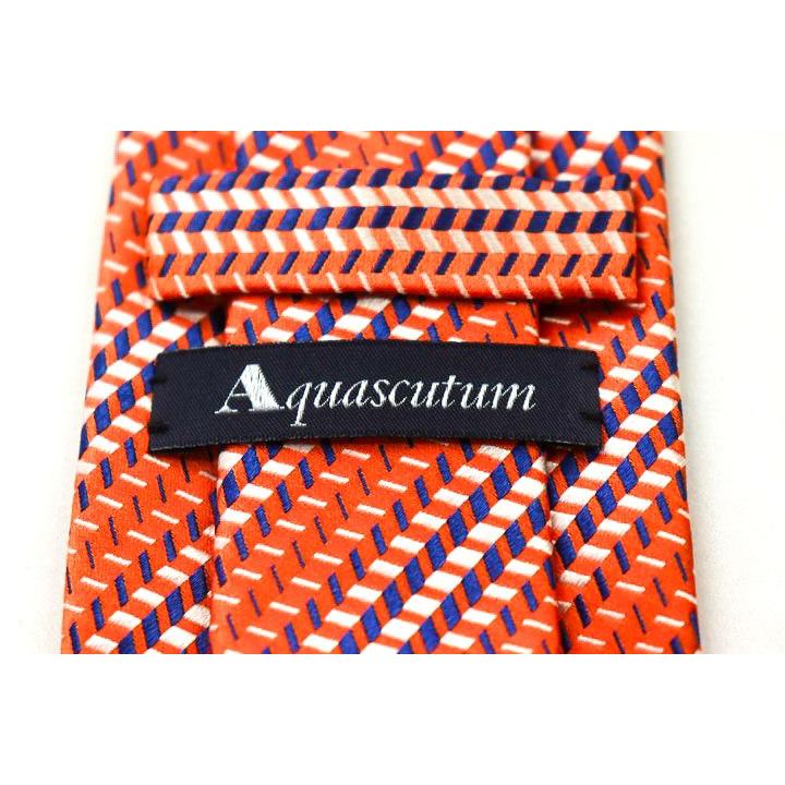 Aquascutum（アクアスキュータム） ブランド ネクタイ ストライプ柄 