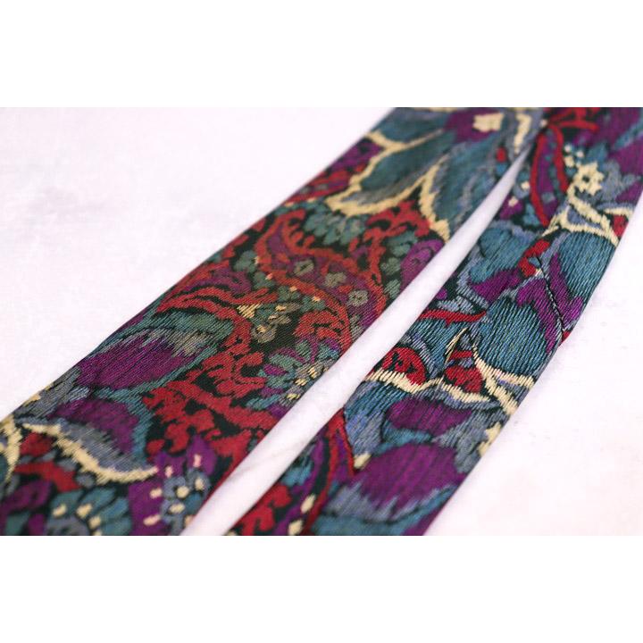 dunhill（ダンヒル） ブランド ネクタイ シルク 花柄 ボタニカル柄 PO