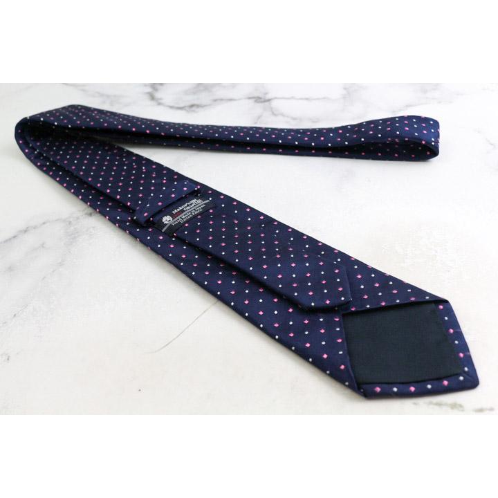 メーカーズシャツ鎌倉 ブランド ネクタイ ドット柄 シルク 日本製 PO