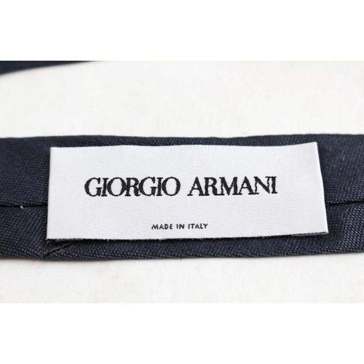 ジョルジオアルマーニ ブランド ネクタイ シルク 無地ソリッド
