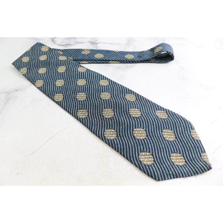 ジョルジオアルマーニ ブランド ネクタイ シルク ライン ドット柄