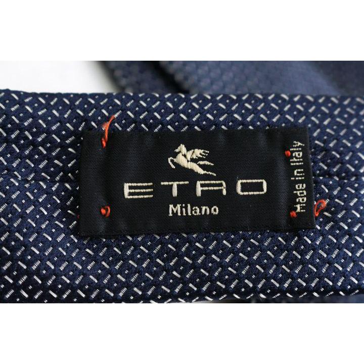 ETRO（エトロ） ブランド ネクタイ シルク 小紋柄 ドット柄 PO メンズ