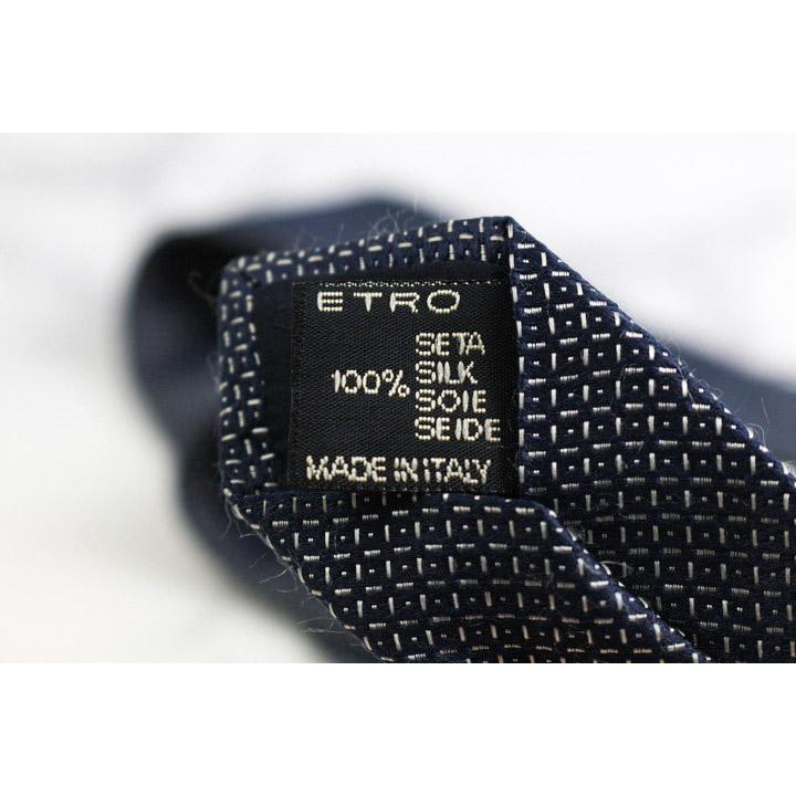 ETRO（エトロ） ブランド ネクタイ シルク 小紋柄 ドット柄 PO メンズ