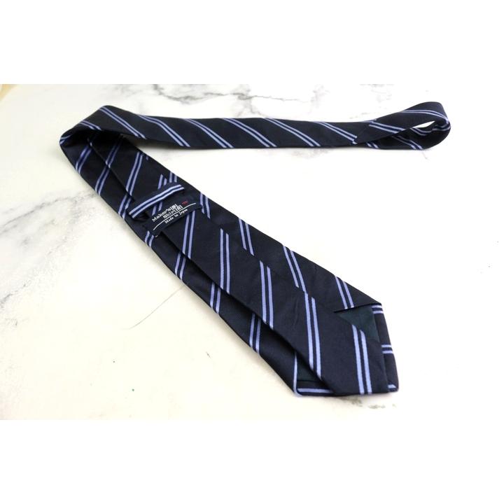 メーカーズシャツ鎌倉 ブランドネクタイ ストライプ柄 シルク 日本製