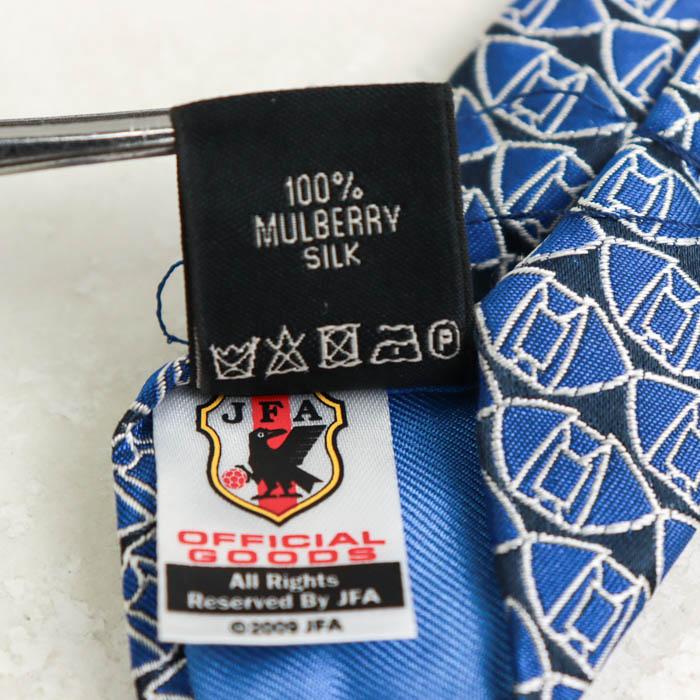 Dunhill ダンヒル シルク ネクタイ サッカー日本代表コラボ dunhill（ダンヒル） ブランド ネクタイ 総柄 JFA サッカー日本代表