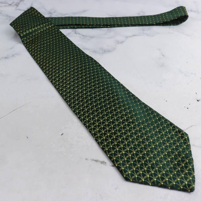 GUCCI（グッチ） ブランド ネクタイ ドット 格子柄 パネル柄 シルク