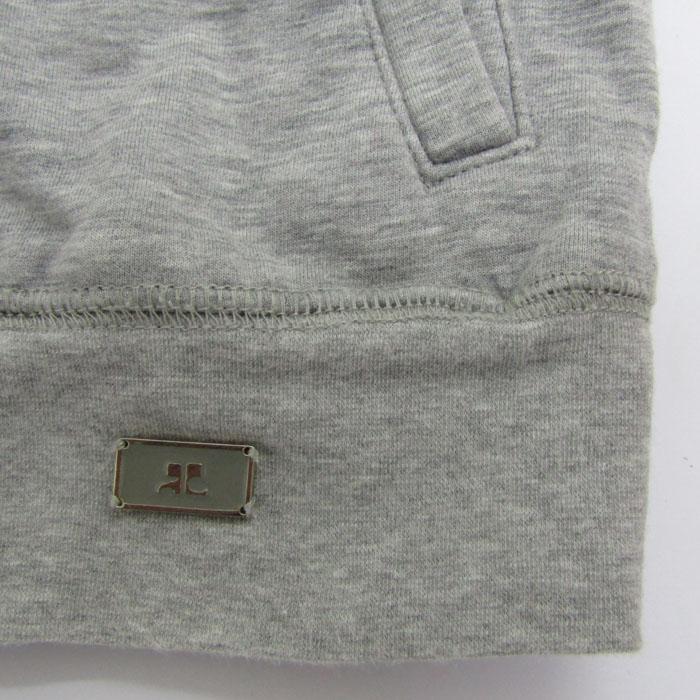 courreges（クレージュ） パーカー トップス ジップアップ 長袖