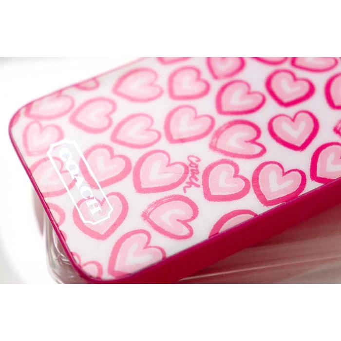 COACH（コーチ） iPhone5ケース ハート スマホケース 携帯アクセサリー