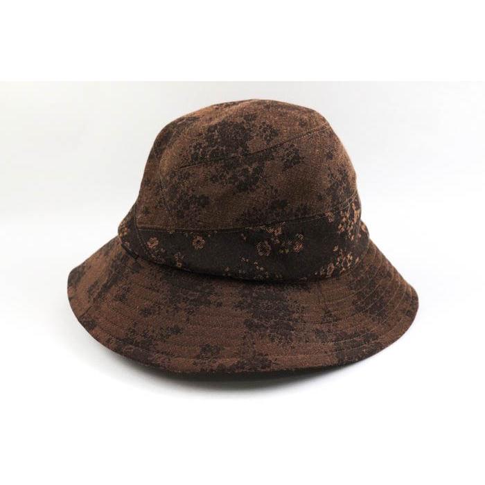 ユキコ キミジマ ハット 花柄 帽子 ブランド レディース 56-58サイズ