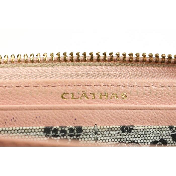 CLATHAS（クレイサス） 長財布 小銭入れあり フラワーモチーフ ロング 