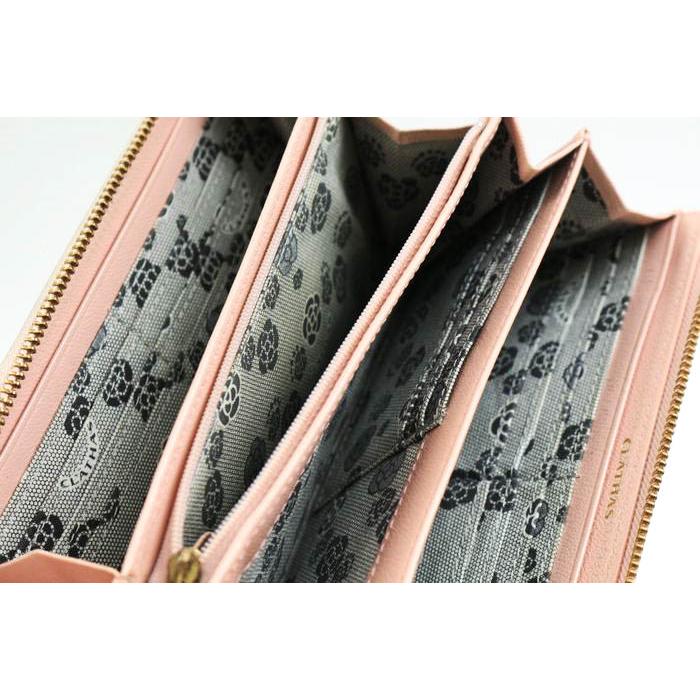 CLATHAS（クレイサス） 長財布 小銭入れあり フラワーモチーフ ロング 
