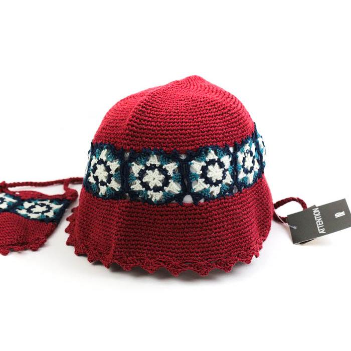 新品未使用inbreed⭐︎ROSIER ニット帽　ピンク×クロ CANOTIER 333(ONESIZE PINK): ハット｜帽子通販｜CA4LA（カシラ