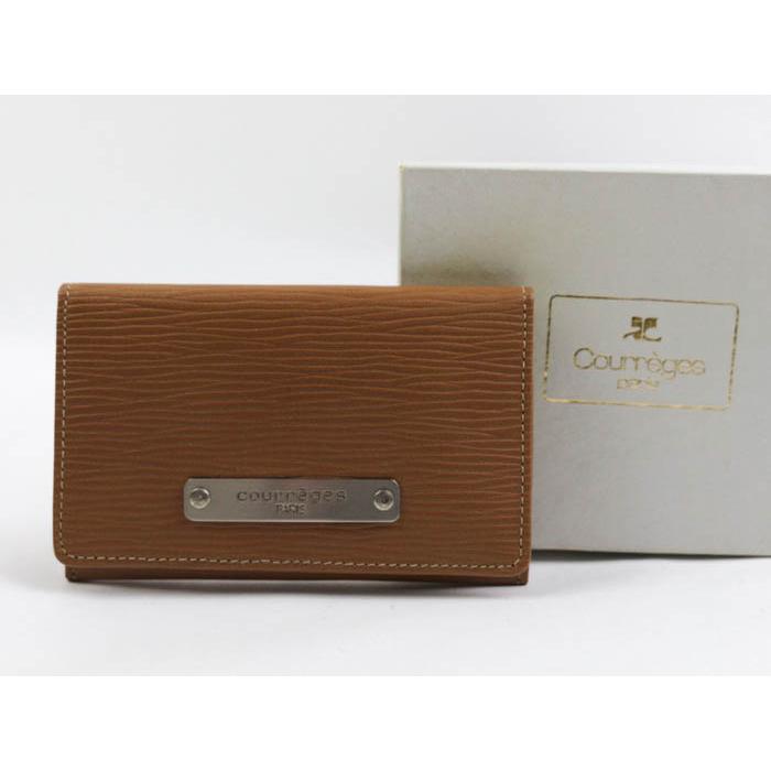 courreges クレージュ カードケース 名刺入れ 未使用 パスケース  