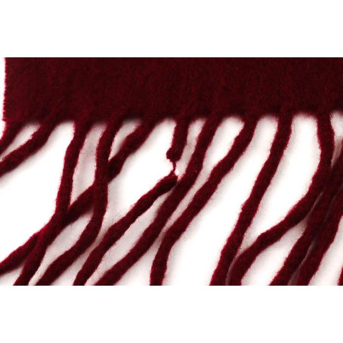 ルチアーノソプラーニ マフラー 無地 ロゴ入り ブランド レディース