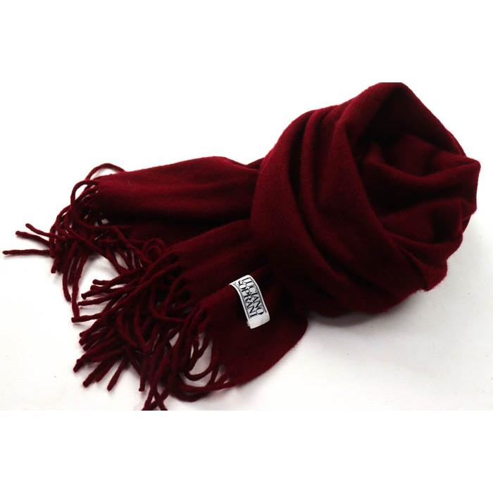 ルチアーノソプラーニ マフラー 無地 ロゴ入り ブランド レディース