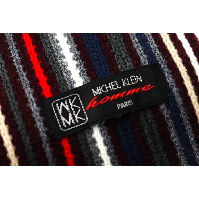 カシミア　マフラー　ミッシェルクランオム　MICHEL  homme MK MICHEL KLEIN（エムケー ミッシェルクラン） ミッシェルクラン