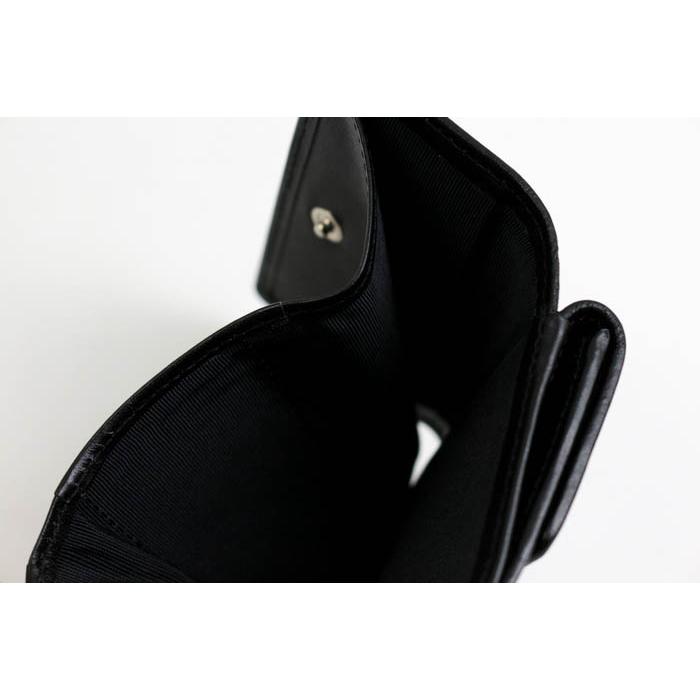 HANAE MORI（ハナエモリ） 三つ折り財布 キャンバス/レザー 小銭入れ