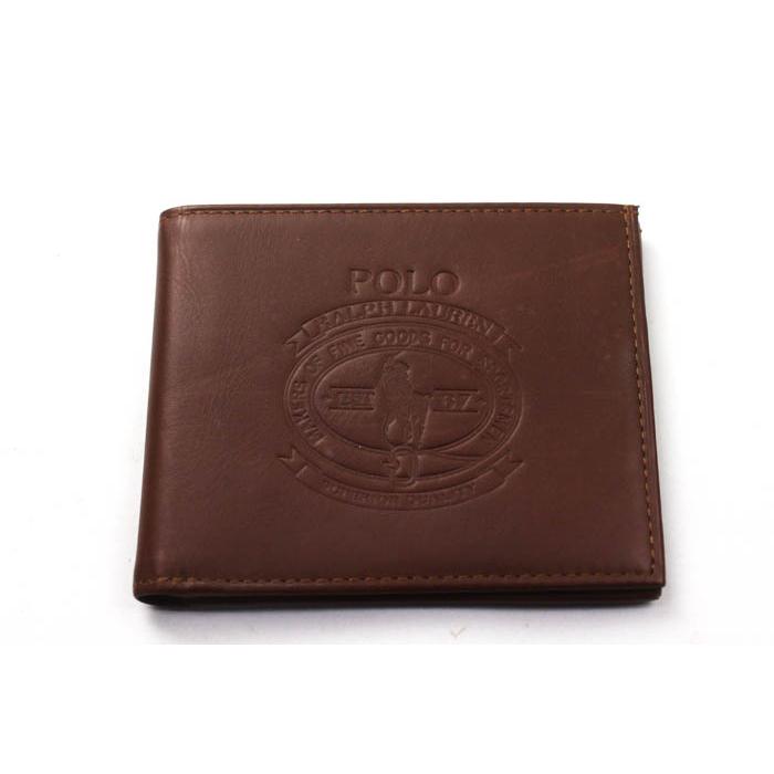 POLO RALPH LAUREN ポロ・ラルフローレン 二つ折り財布 レザー