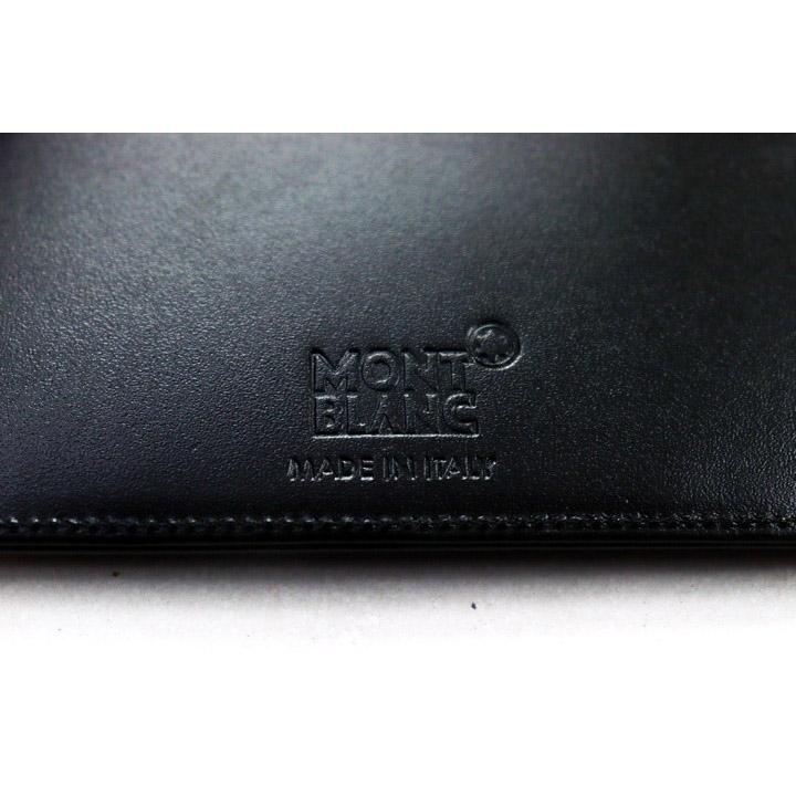 MONTBLANC（モンブラン） 二つ折り財布 未使用 レザー イタリア製 小銭