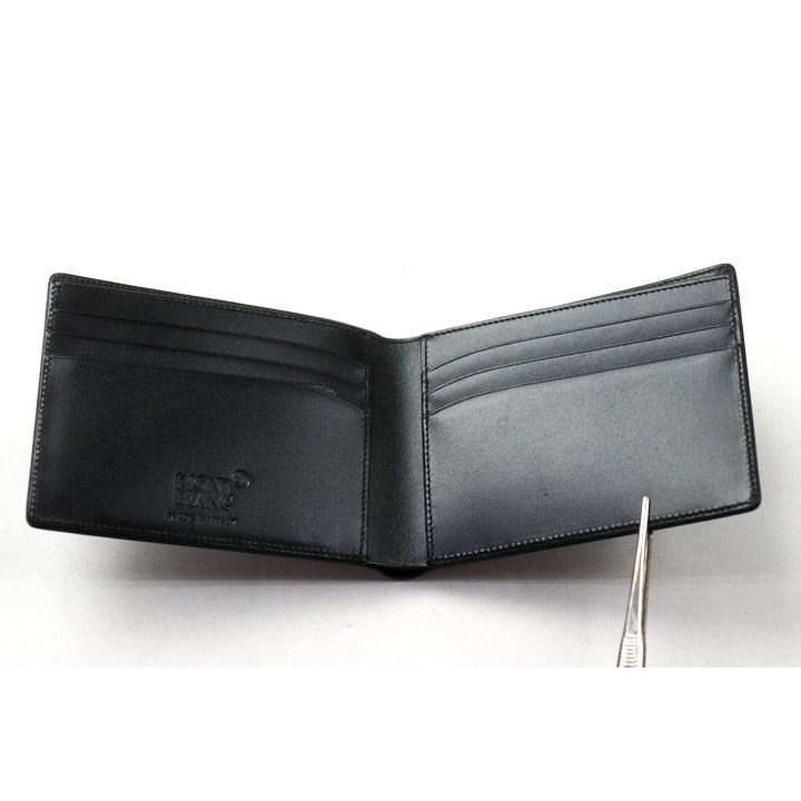 MONTBLANC（筆記具、時計） モンブラン 二つ折り財布 未使用 レザー