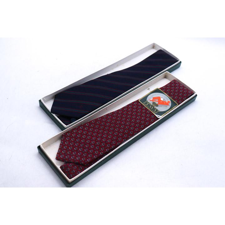 銀座田屋 ネクタイ 2点セット ストライプ柄 馬具モチーフ ブランド まとめて メンズ GINZA TAYA | 