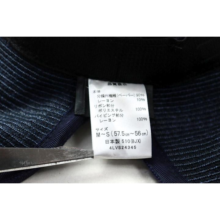 LANVIN（ランバン） COLLECTION ハット リボン 日本製 帽子 ブランド