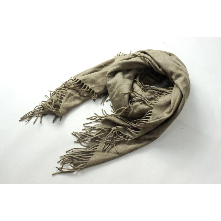 ニナリッチ ストール ショール ウール カシミヤ混 ブランド レディース カーキ NINA RICCI | 