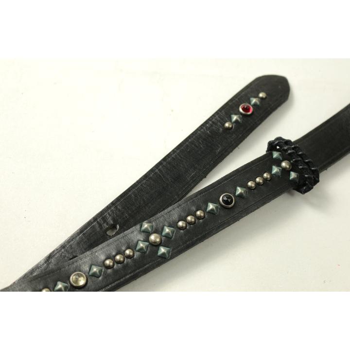 HTC エイチティーシー ベルト スタッズ レザー 80/32 ブランド 小物