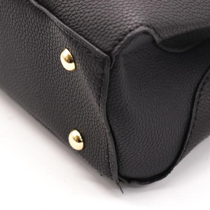 美品　アンテプリマ　黒　リボンバッグ　ハンドバッグ　ショルダー　2way ショルダーバッグ ハンドバッグ 2way 未使用 リボンチャーム付