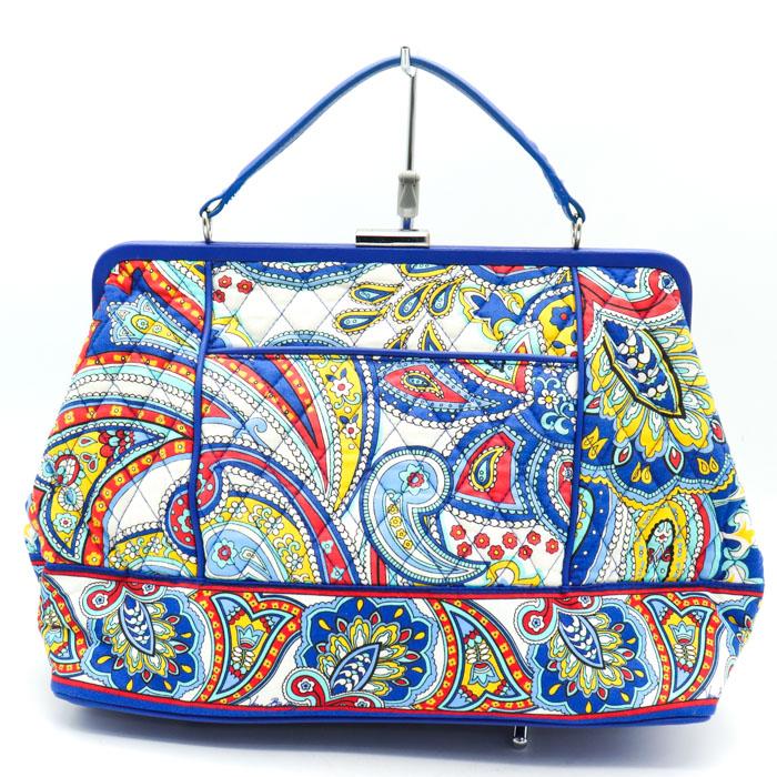 USED Vera Bradley チェック柄　キルティングバッグ【匿メル便】 新品】VERA BRADLEY ヴェラブラッドリー キルティングトート