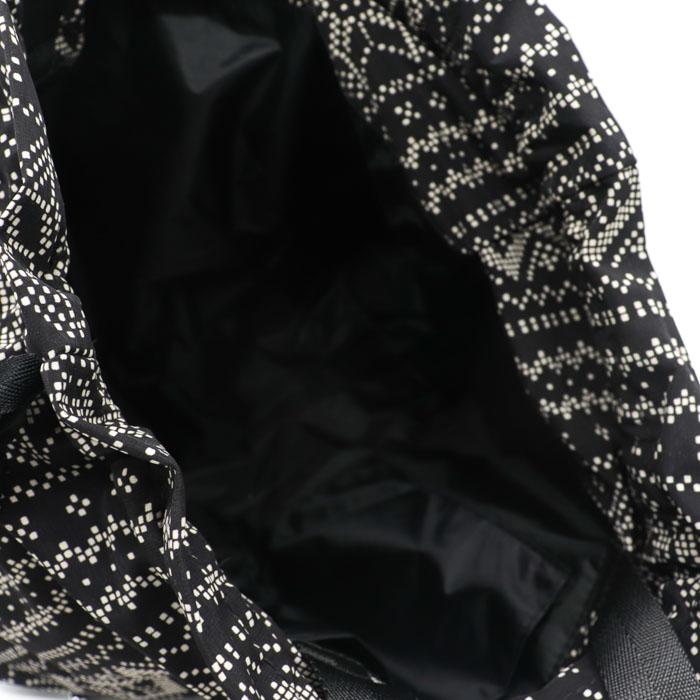 サヴァサヴァ トートバッグ ハンドバッグ 巾着型 総柄 ブランド 鞄  