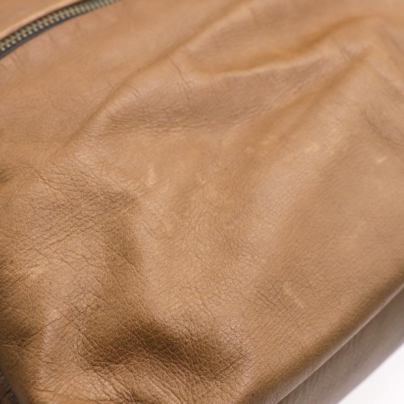 美品　エクラムール　レザー　ベージュ　ショルダーバッグ　eclamour エクラムール トートバッグ レザー ハンドバッグ ブランド 鞄 カバン