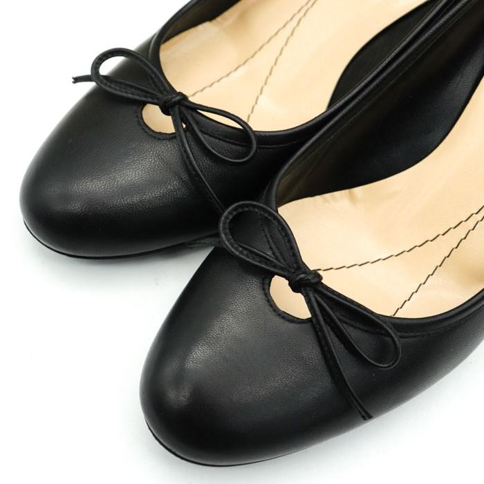 ケイトスペード パンプス リボン 23.5cm相当 フォーマルシューズ ブランド 靴 黒 レディース 6.5サイズ ブラック Kate Spade｜kbnet2019v2｜02