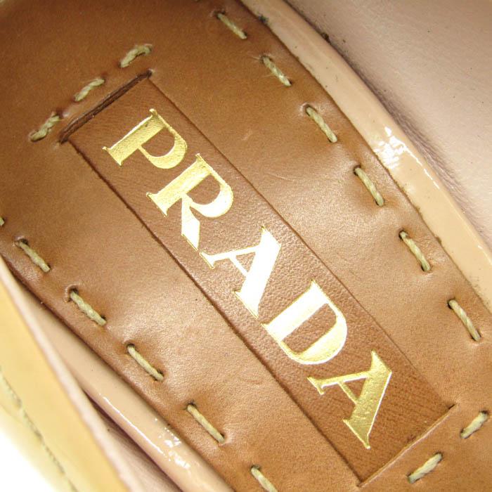 PRADA プラダ パンプス オープントゥ ブランド シューズ 靴 イタリア製  