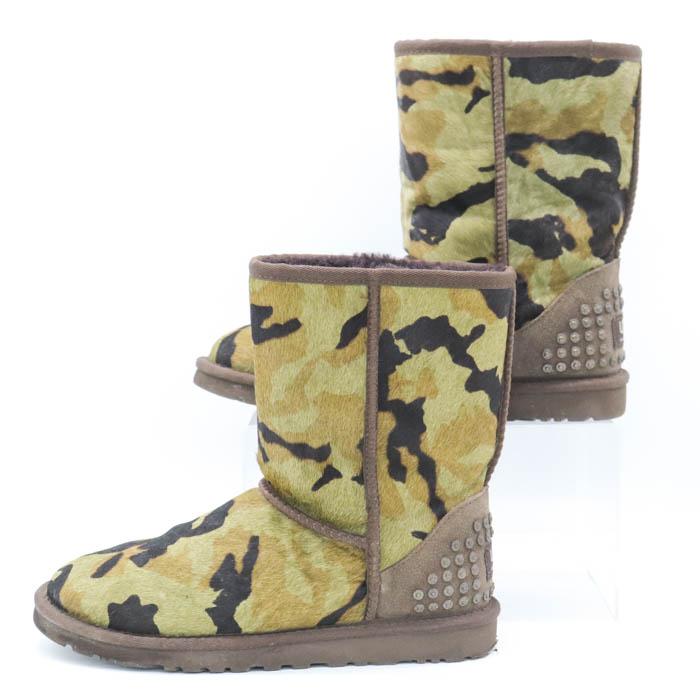 アグ オーストラリア ムートンブーツ 迷彩 カモフラージュ シューズ 靴